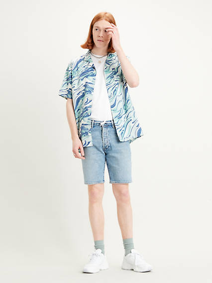 Levi's 501 Levi's Hemmed Shorts - Homme - Indigo clair / Island Stream