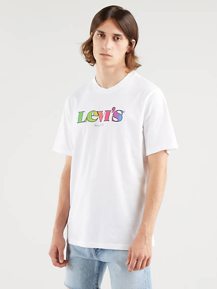 Levi's Relaxed Fit Tee - Homme - Blanc / White