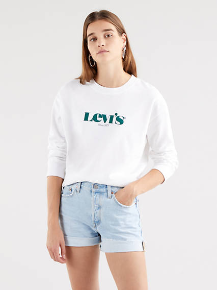 Levi's Standard Graphic Tee - Femme - Blanc / White