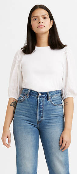 Levi's Poet Tee - Femme - Blanc / White