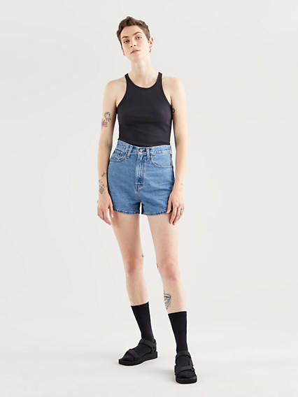 Levi's High Neck Tank Top - Femme - Noir / Caviar