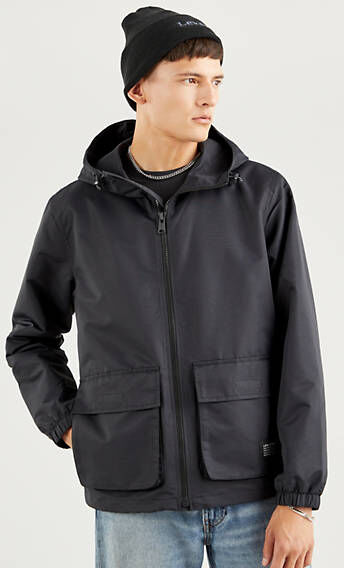 Levi's Tactical Windbreaker - Homme - Noir / Caviar