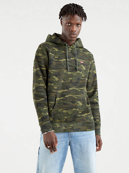 Levi's Core Hoodie - Homme - Vert / Sea Turtle