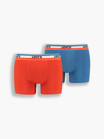 Levi's Boxer Basic - Homme - Multicolore / Red/Blue