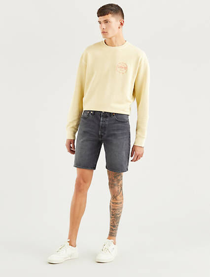 Levi's Relaxed Graphic Crew Neck Sweatshirt - Homme - Orange / Golden Haze