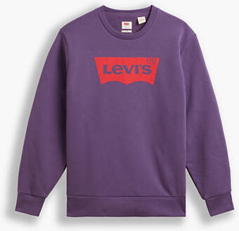 Levi's Standard Graphic Crew Neck Sweatshirt - Homme - Neutral / Loganberry