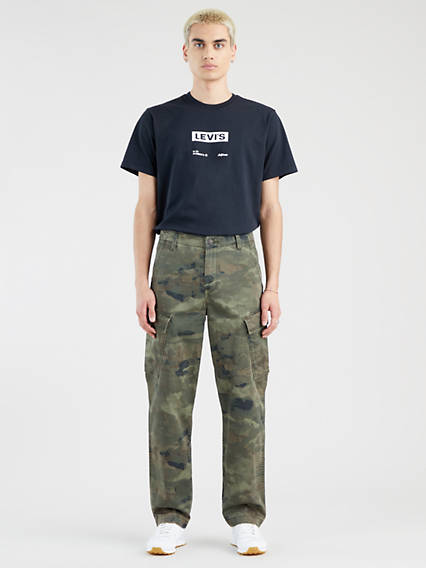 Levi's XX Taper Cargo - Homme - Vert / Ocean Camo Burnt Olive