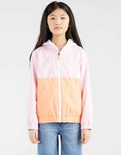 Levi's Teenager Colorblocked Jacket - Femme - Neutral / Canteloupe