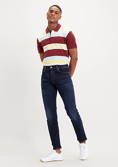 Levi's 512 Slim Taper Jeans - Homme - Indigo fonc / Shake The Boat