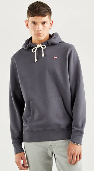 Levi's Original Housemark Hoodie - Homme - Gris / Grey Ore