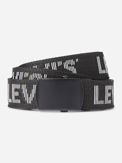 Levi's Tickfaw Belt - Homme - Noir / Stonewashed Black