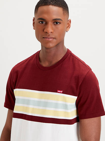 Levi's Original Housemark Tee - Homme - Multicolore / Port