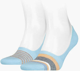 Levi's Unisex Low Cut Socks 2 Pack - Unisex - Bleu / Light Blue