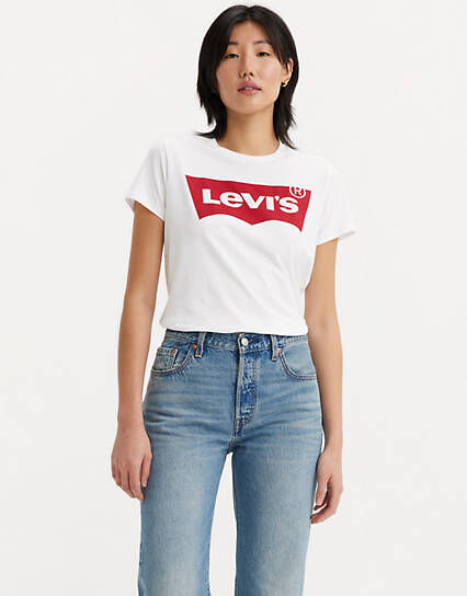 Levi's The Perfect Tee - Femme - Blanc / White