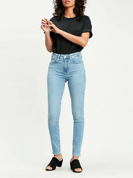 Levi's 721 High Rise Skinny Jeans - Femme - Indigo clair / Have A Nice Day