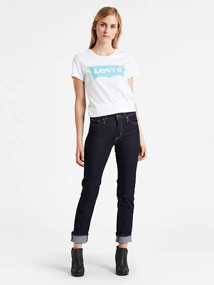 Levi's 712 Slim Jeans - Femme - Indigo fonc / To The Nine