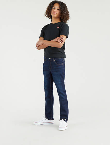 Levi's Teenager 512 Slim Taper Jeans - Homme - Bleu / Hydra