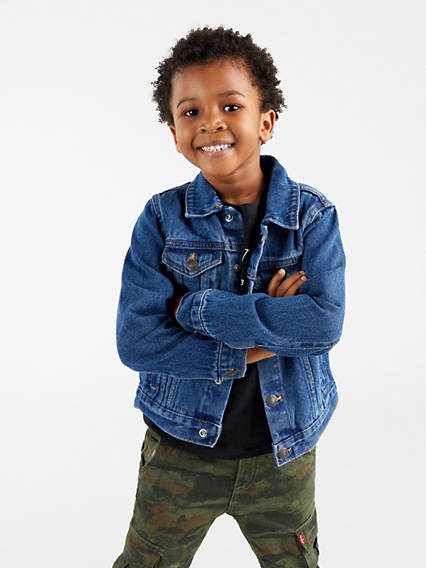 Levi's Kids Trucker Jacket - Homme - Bleu / Bristol