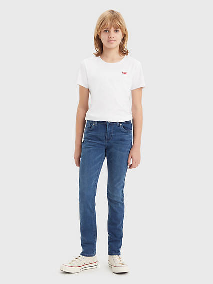 Levi's Teenager 711 Skinny Jeans - Femme - Bleu / Blue Winds