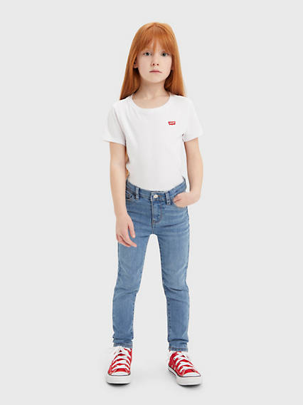 Levi's Kids 720 High Rise Super Skinny Jeans - Femme - Bleu / Annex