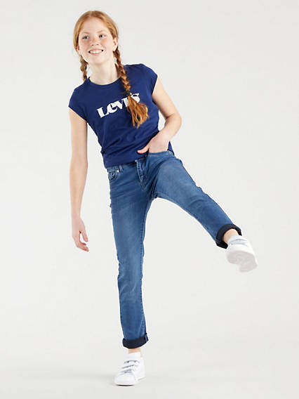 Levi's Teenager 710 Super Skinny Jeans - Femme - Bleu / Keira