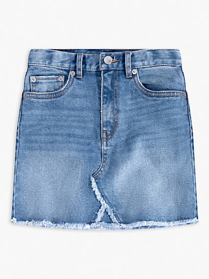 Levi's Kids High Rise Skirt - Femme - Bleu / Hoboken