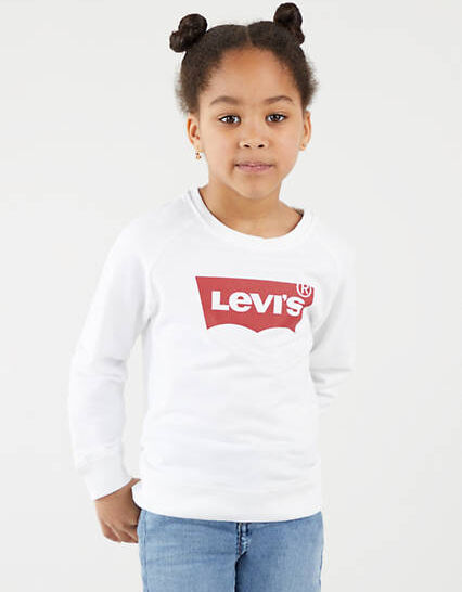 Levi's Kids Key Logo Crew - Femme - Multicolore / Red/White