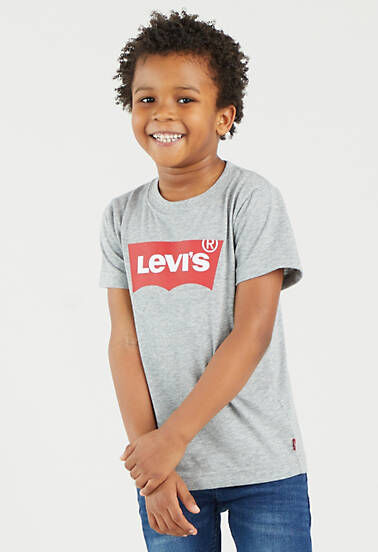 Levi's Kids Batwing Tee - Homme - Gris / Grey Heather