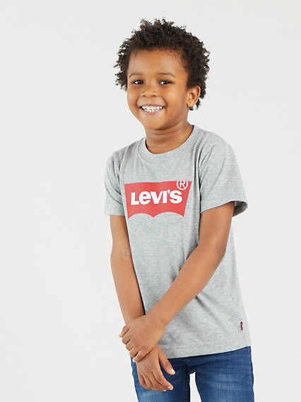 Levi's Kids Batwing Tee - Homme - Gris / Grey Heather