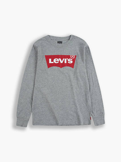 Levi's Kids Batwing Tee - Homme - Gris / Grey Heather