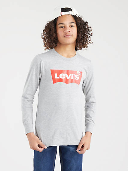 Levi's Teenager Batwing Tee - Homme - Gris / Grey Heather