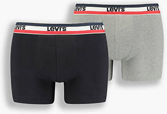 Levi's Basic Boxer Brief - Homme - Multicolore / Black / Grey Melange