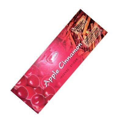 Pack de 25 boite d'encens batons krishan pomme cannelle - Publicité Pack de 25 boite d'encens batons krishan pomme cannelle - Publicité