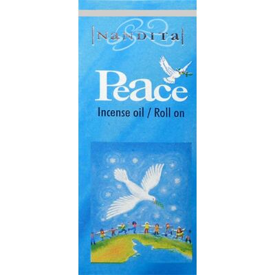 Huile parfumée nandita peace - Publicité Huile parfumée nandita peace - Publicité