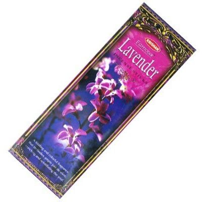 Pack de 25 boites d'encens batons krishan lavande - Publicité Pack de 25 boites d'encens batons krishan lavande - Publicité