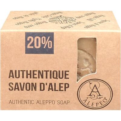 Savon d'Alep à 20 % d'huile laurier en 200 gr - Publicité Savon d'Alep à 20 % d'huile laurier en 200 gr - Publicité