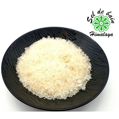 Sel de bain blanc de l'Himalaya 1 Kg - Publicité Sel de bain blanc de l'Himalaya 1 Kg - Publicité