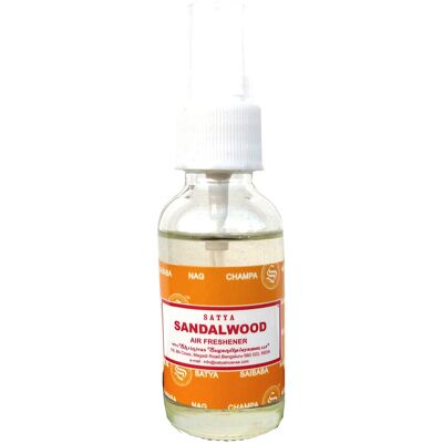 Vaporisateur Satya bois de santal 30 ml - Publicité Vaporisateur Satya bois de santal 30 ml - Publicité