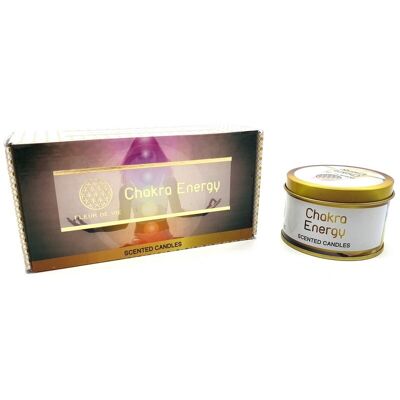 Bougie fleur de vie chakra energie 120 gr - Publicité Bougie fleur de vie chakra energie 120 gr - Publicité