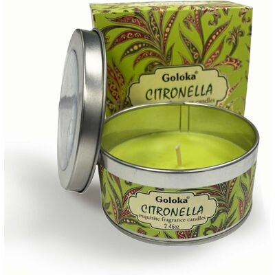 Bougie Goloka citronnelle - Publicité Bougie Goloka citronnelle - Publicité