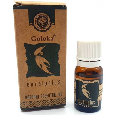 Huile essentielle Goloka eucalyptus - Publicité Huile essentielle Goloka eucalyptus - Publicité