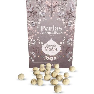 Perles parfumées - noix de coco - Publicité Perles parfumées - noix de coco - Publicité
