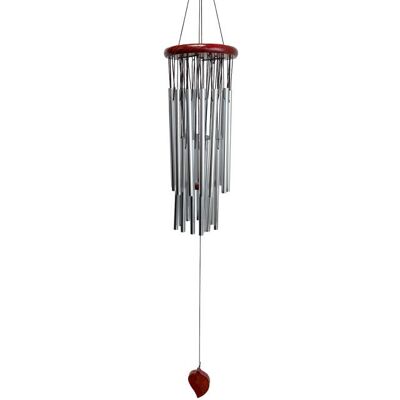 Carillon à 2 niveaux motif feuille 95 cm - Publicité Carillon à 2 niveaux motif feuille 95 cm - Publicité