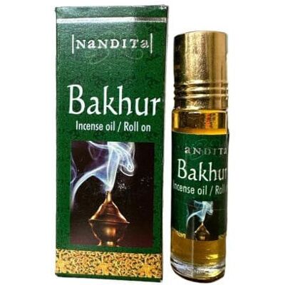 Huile parfumée nandita bakhur - Publicité Huile parfumée nandita bakhur - Publicité