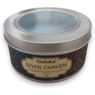 Bougie Goloka seven chakra - Publicité Bougie Goloka seven chakra - Publicité