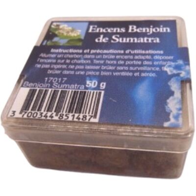 Encens Benjoin de Sumatra résine 50 gr - Publicité Encens Benjoin de Sumatra résine 50 gr - Publicité