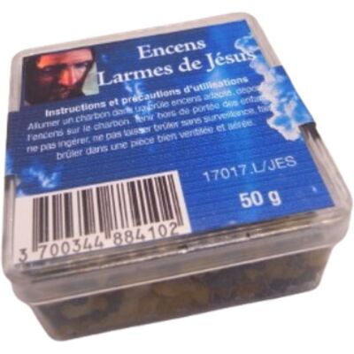 Encens Larmes de Jesus résine 50 gr - Publicité Encens Larmes de Jesus résine 50 gr - Publicité