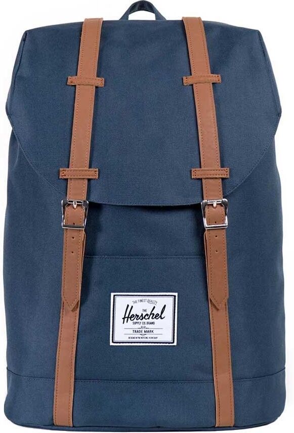 Herschel Retreat Backpack-Navy/Tan Herschel Retreat Backpack-Navy/Tan