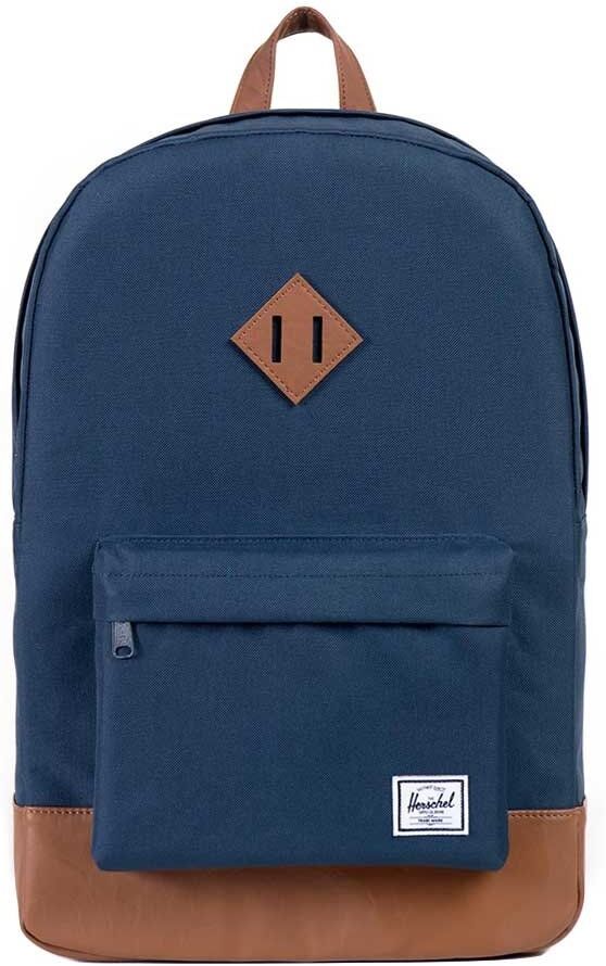 Herschel Heritage Backpack-Navy/Tan Herschel Heritage Backpack-Navy/Tan