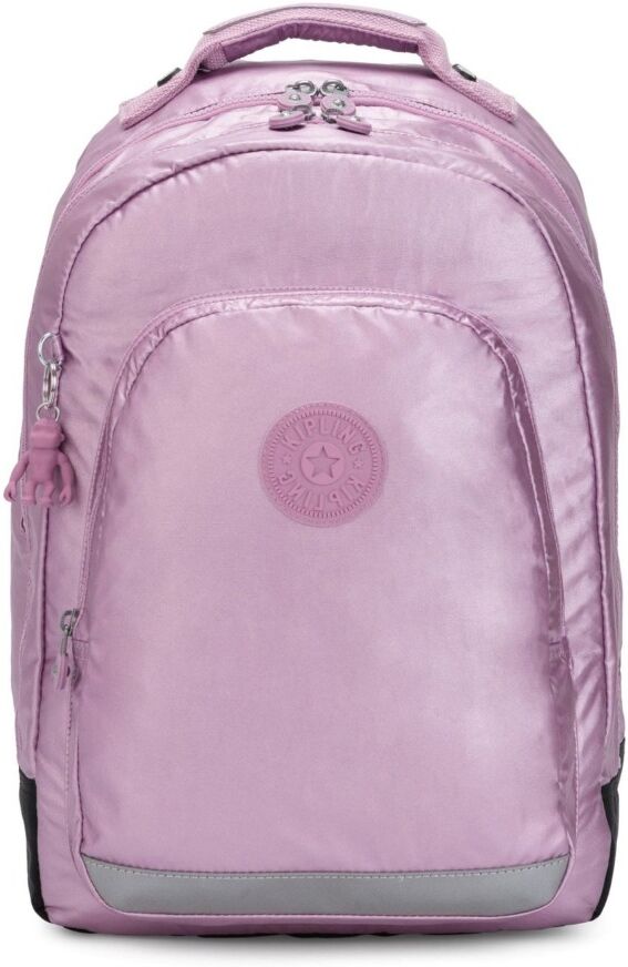 Kipling Class Room backpack-Metallic Berry Kipling Class Room backpack-Metallic Berry